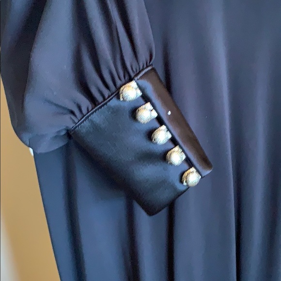 ABS long formal open shoulder gown NWT - Picture 3 of 5